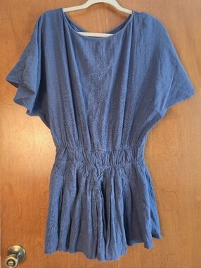 Free-Est Tunic Flows 100% Cotton Energy Small